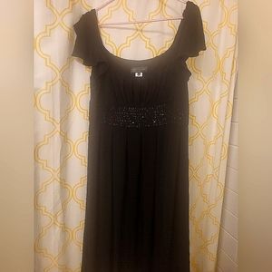 Black with Sequins details dress from Jones New York, size 14